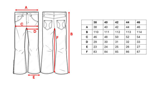 MEN BOOT CUT COLOR LIGHT